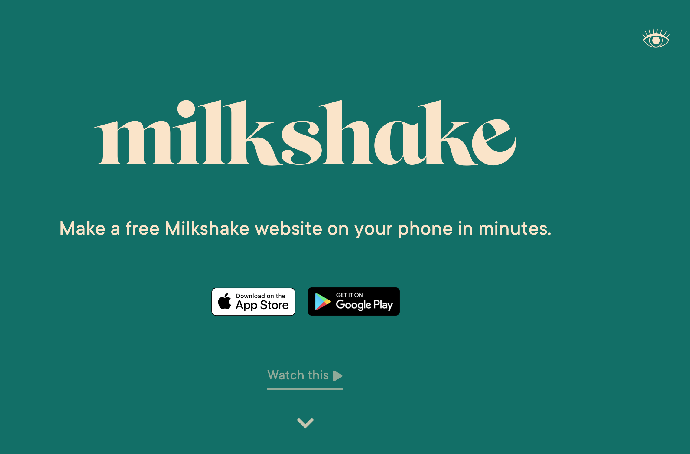 Milkshake app